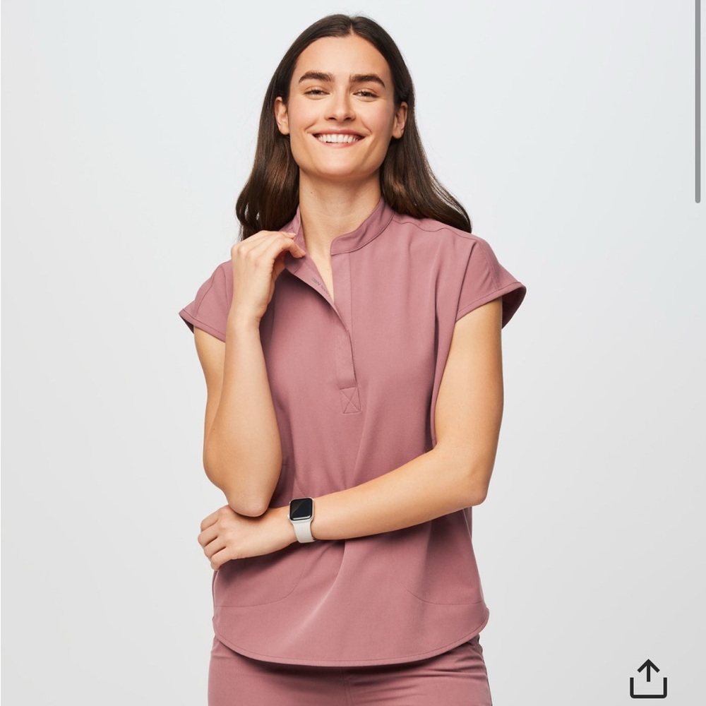 Figs Women's Top in Mauve